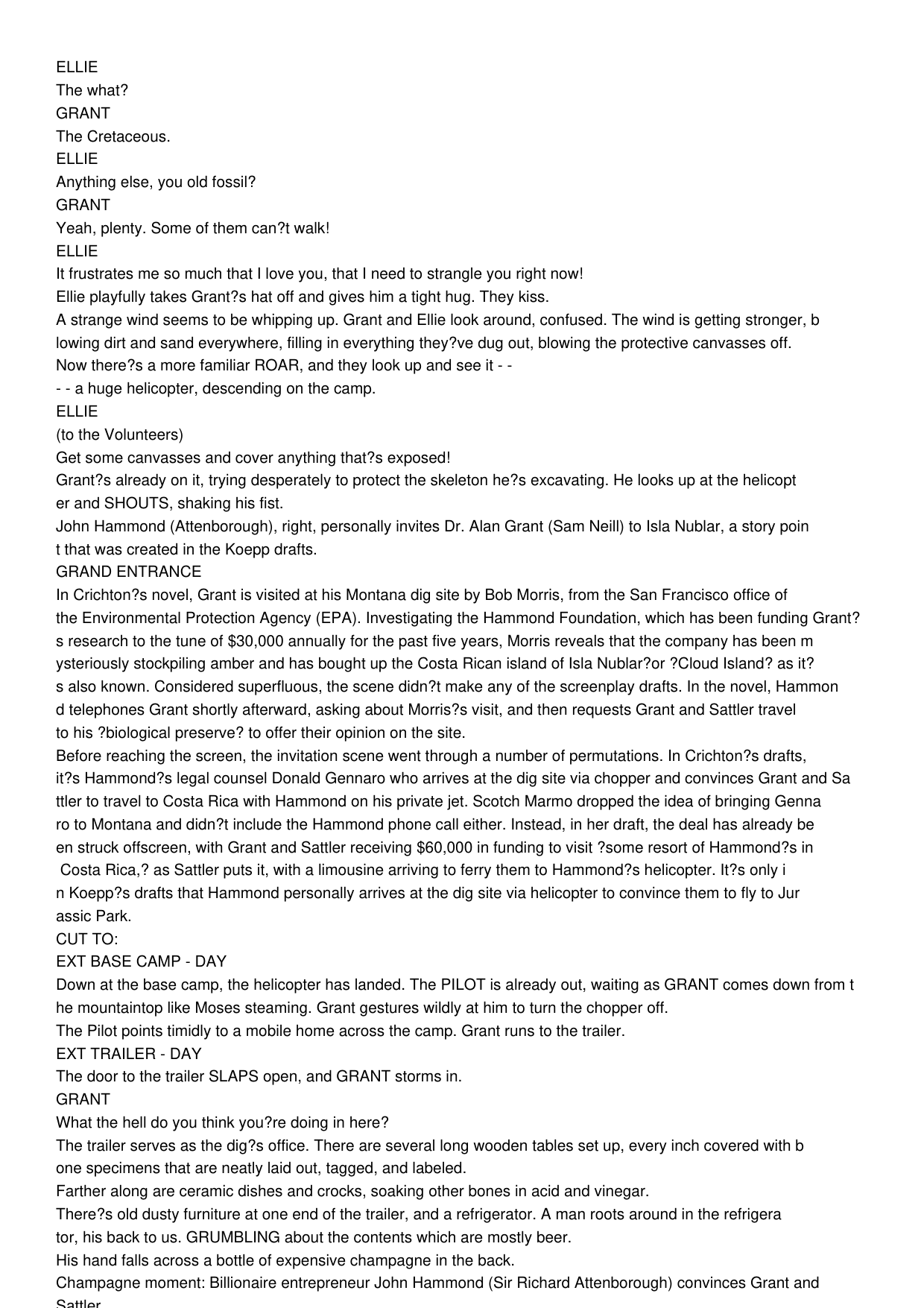 图片[10]-T1110-侏罗纪公园 官方剧本集 | Jurassic Park – The Official Script Book-爱画画的卷心菜