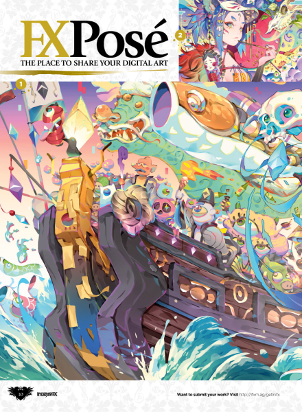 图片[10]-T120-ImagineFX 第233期 圣诞特刊 2023 | ImagineFX I233 Xmas 2023-爱画画的卷心菜