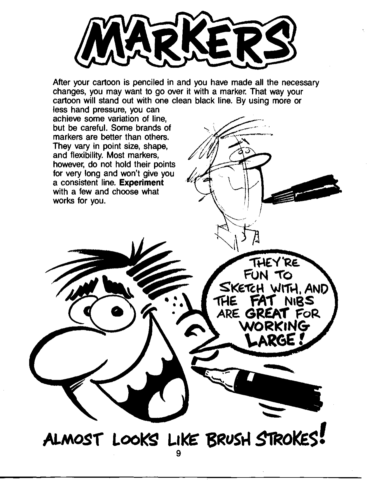 图片[10]-T125-布鲁斯·布利茨教你画布利茨漫画 | Bruce Blitz – How To Draw Blitz Cartoons-爱画画的卷心菜