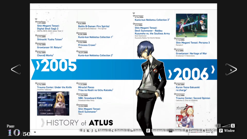 图片[10]-T1326-Atlus三十五周年数字历史书 | Atlus 35th Digital History Book-爱画画的卷心菜