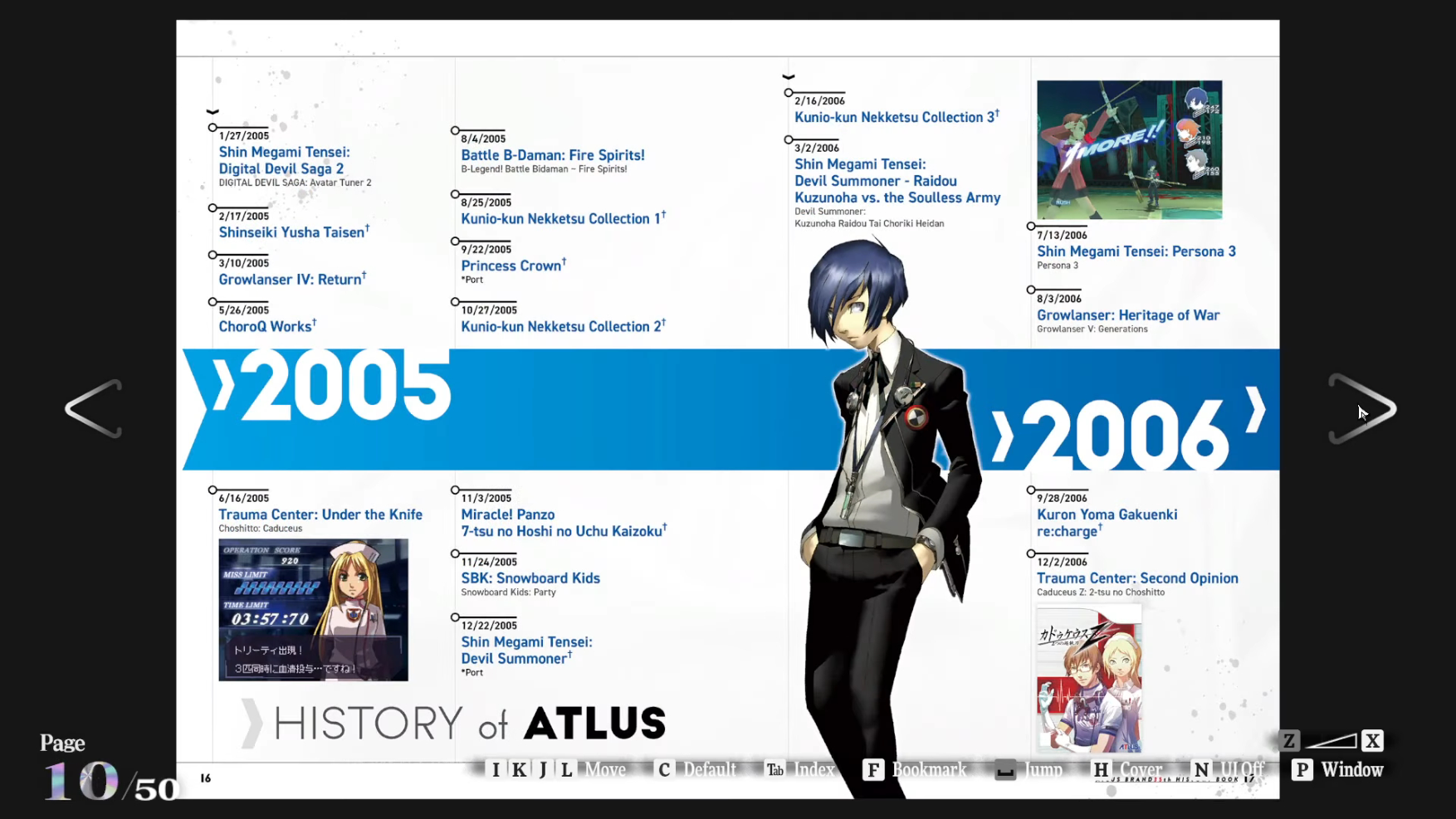 图片[10]-T1326-Atlus三十五周年数字历史书 | Atlus 35th Digital History Book-爱画画的卷心菜