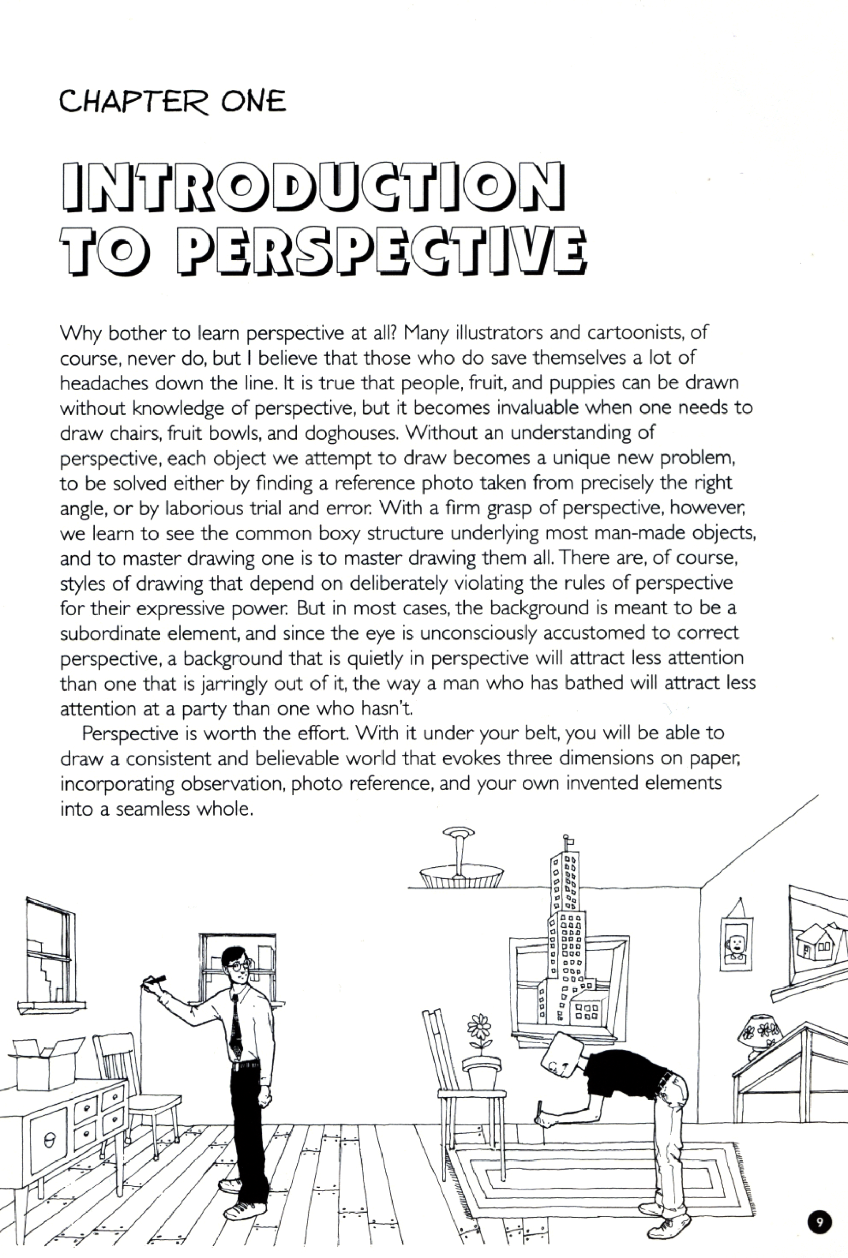 图片[10]-T1395-David Chelsea 漫画家的透视教程 | David Chelsea – Perspective! For Comic Book Artists-爱画画的卷心菜