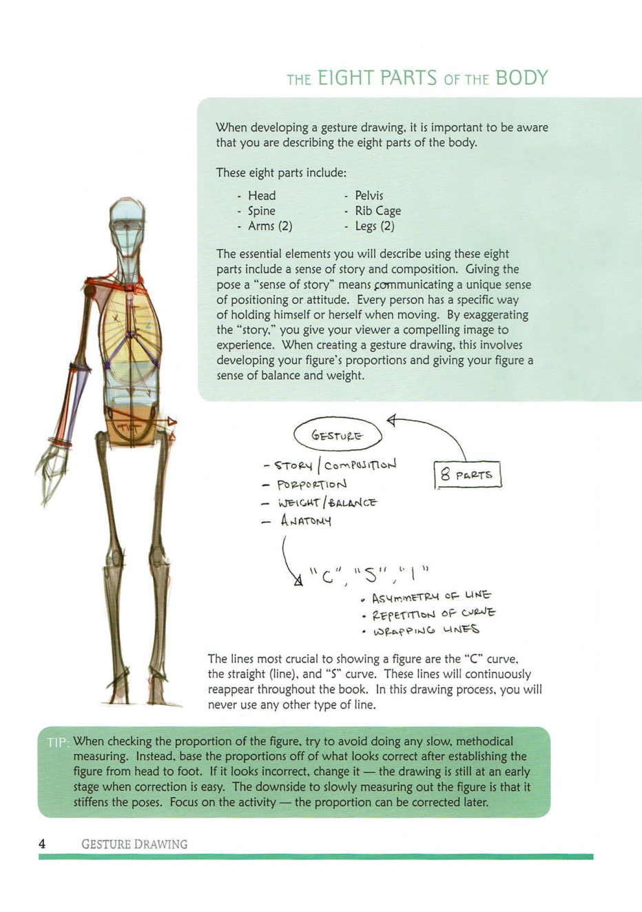 图片[10]-T1399-Micheal Hampton人体绘画 设计与创造 | Micheal Hampton – FIGURE DRAWING Design and Invention-爱画画的卷心菜