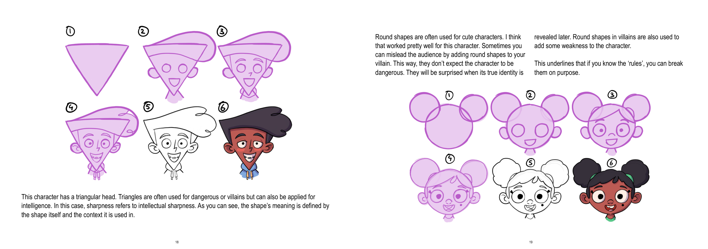 图片[10]-T1420-如何绘制风格化角色 | How to Draw Stylized Chatacters-爱画画的卷心菜