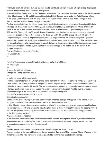 图片[11]-T1107-Adobe After Effects 教室教材 2024版 Lisa Fri | Adobe After Effects Classroom in a Book® 2024 Release Lisa Fri-爱画画的卷心菜