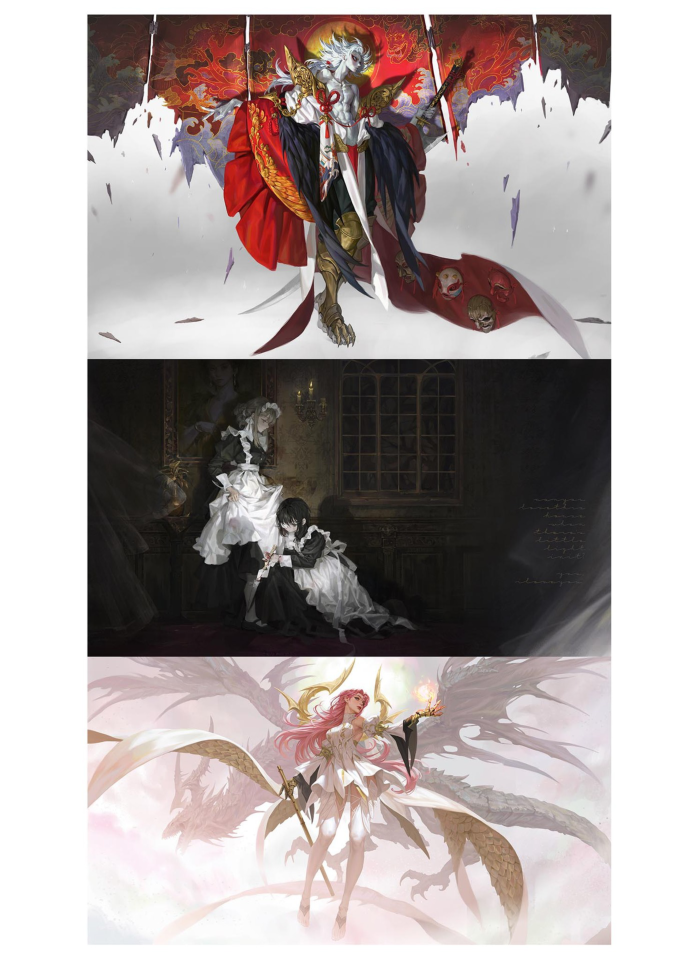 图片[11]-T1150-幻象2024插画师设定集 | VISIONS 2024 ILLUSTRATORS BOOK-爱画画的卷心菜