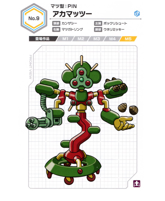 图片[11]-T1186-机甲战士终极角色设定集 | Medarot Ultimate Character Book-爱画画的卷心菜
