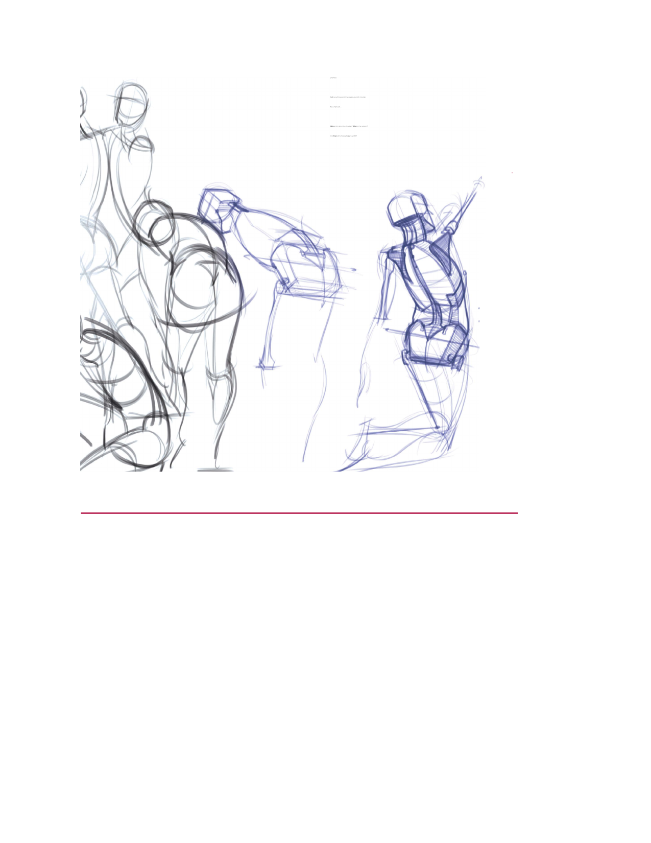 图片[11]-T1254-姿态绘画 动态与形态 迈克尔·汉普顿 | Gesture Drawing Dynamic Movement and Form by Michael Hampton-爱画画的卷心菜