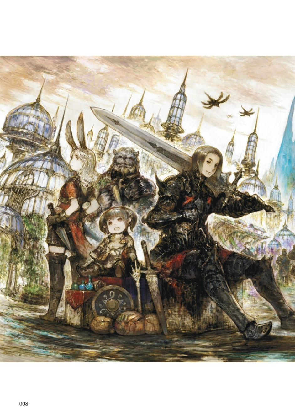 图片[11]-T1261-最终幻想十四 暗影之逆焰 反思之艺 历史 | Final Fantasy XIV Shadowbringers The Art of Reflection Histori-爱画画的卷心菜