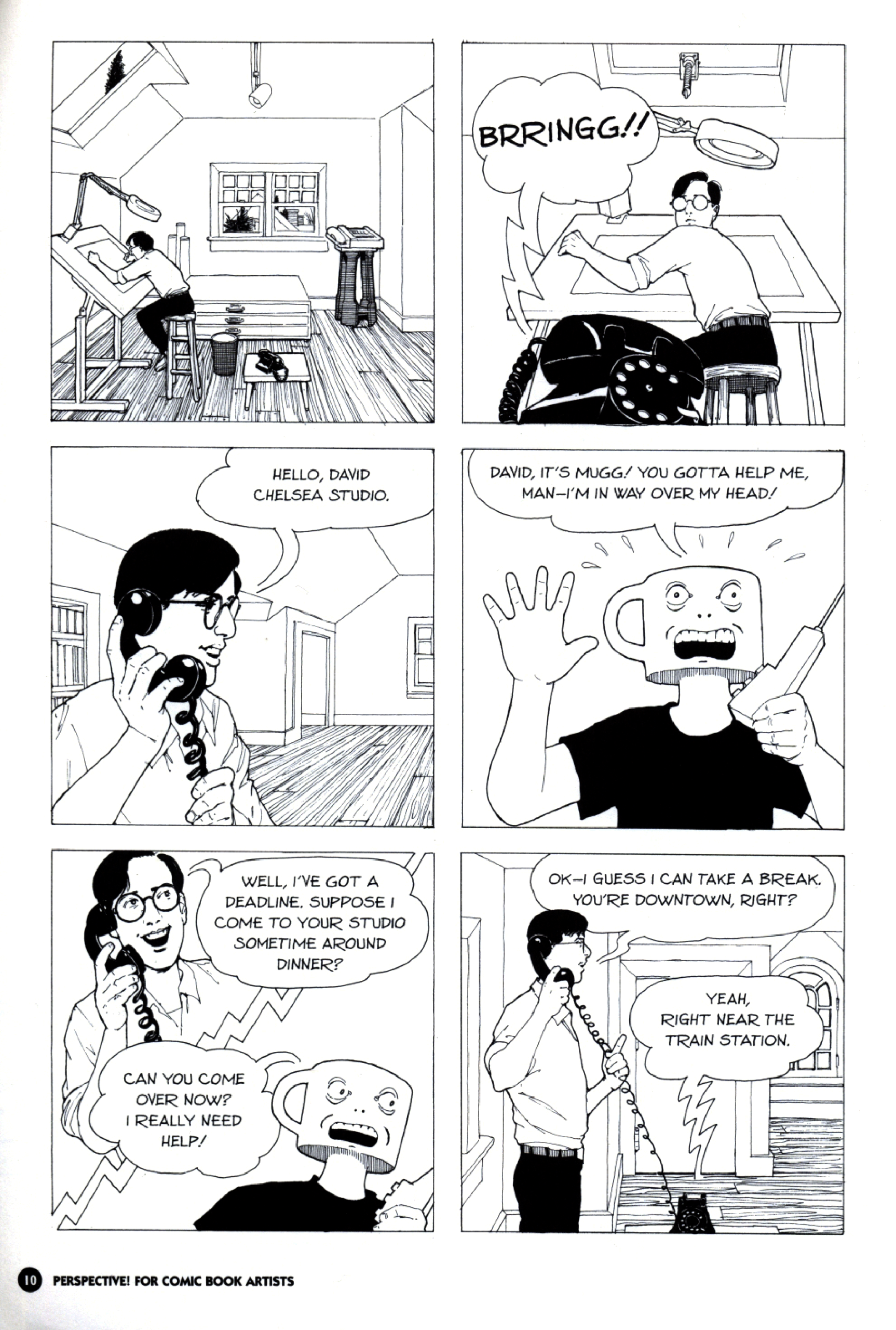 图片[11]-T1395-David Chelsea 漫画家的透视教程 | David Chelsea – Perspective! For Comic Book Artists-爱画画的卷心菜