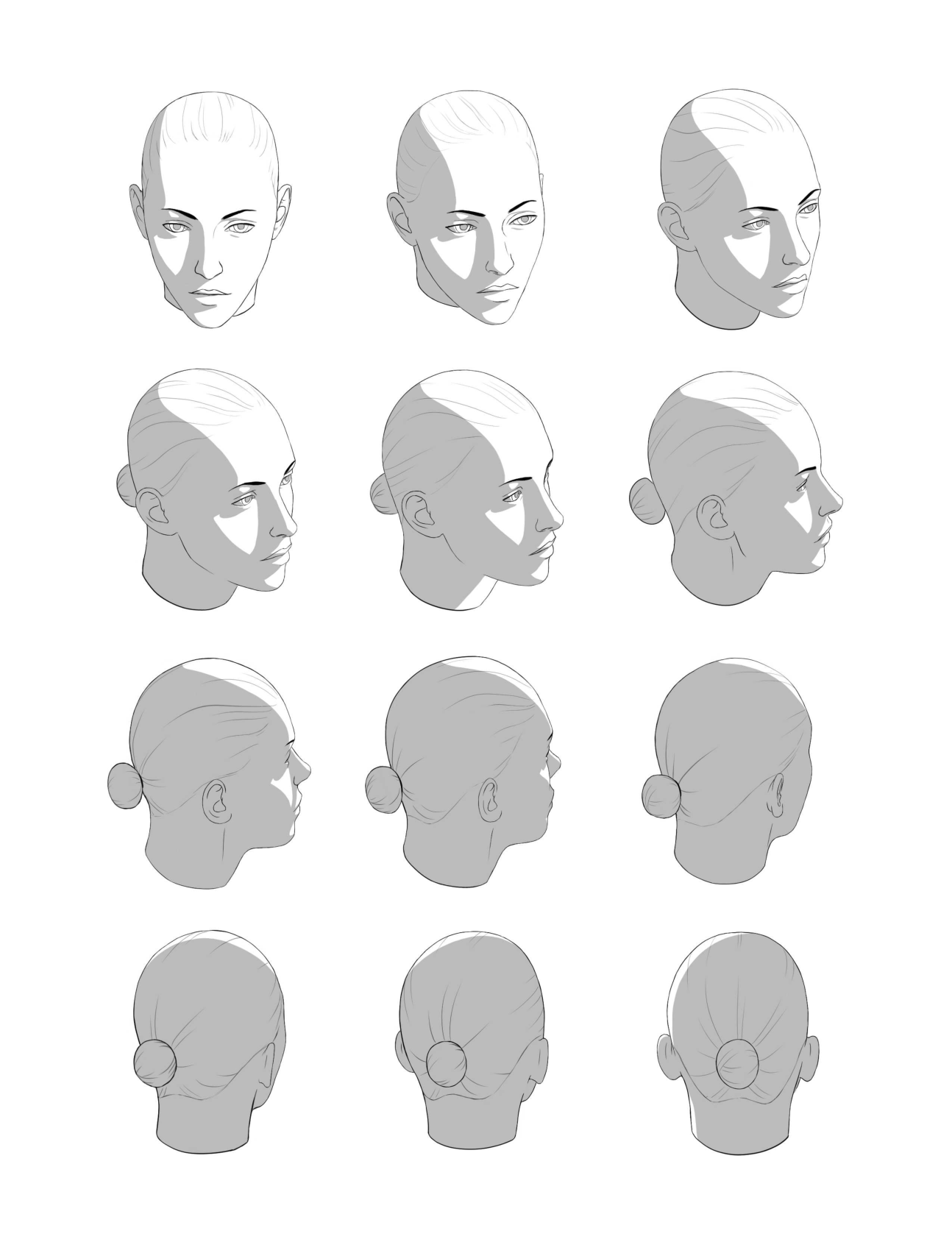 图片[11]-T1031-艺术家面部光照参考指南 Amanda Jean | An Artists Reference Guide To Lighting The Face Amanda Jean-爱画画的卷心菜