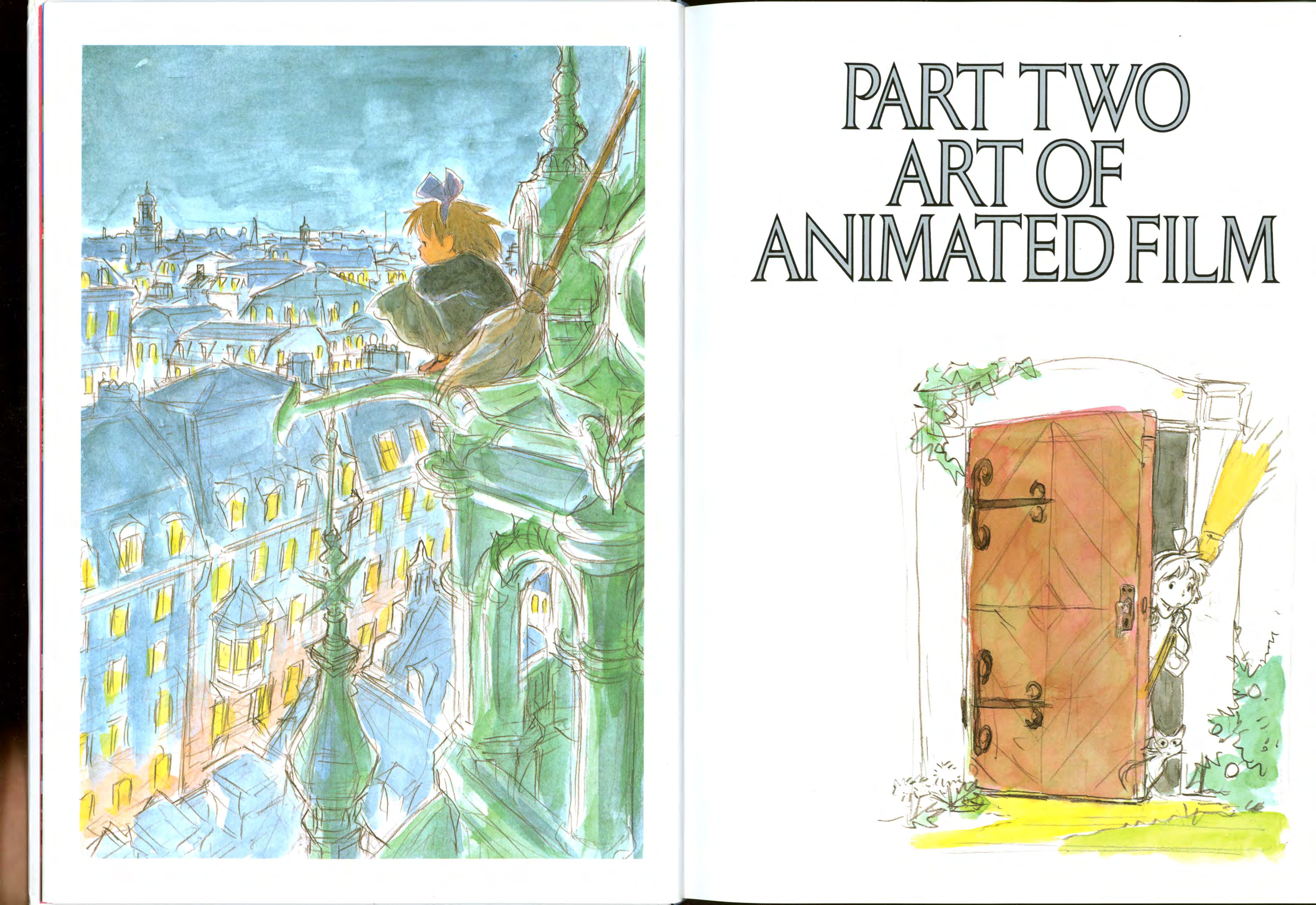 图片[11]-T1441-魔女宅急便设定集 宫崎骏 | The Art of Kikis Delivery Service Hayao Miyazaki Z Library-爱画画的卷心菜
