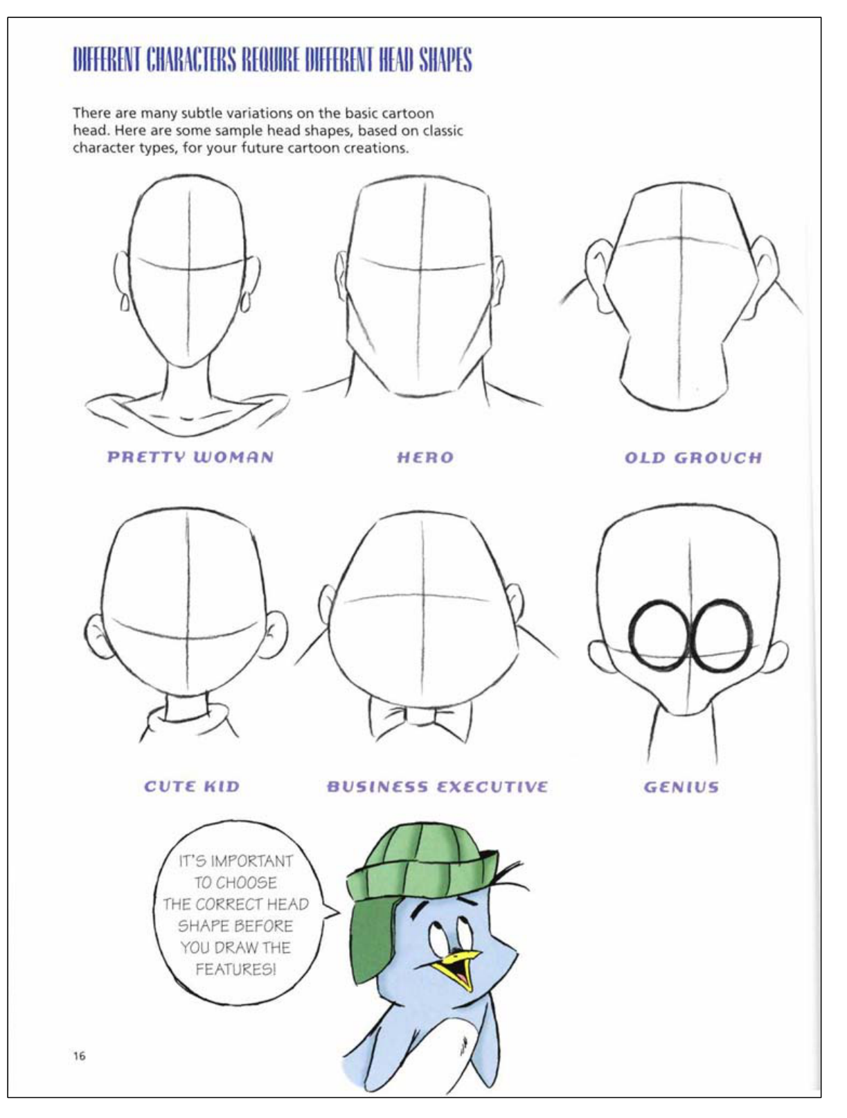 图片[12]-T110-初学者卡通绘画 | Cartooning for the Beginner (1)-爱画画的卷心菜