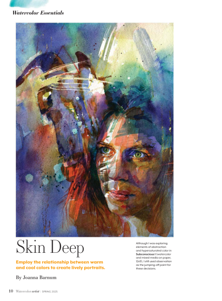 图片[12]-T1161-水彩艺术家2025年春季杂志 | Watercolor Artist Spring 2025 freemagazines top-爱画画的卷心菜