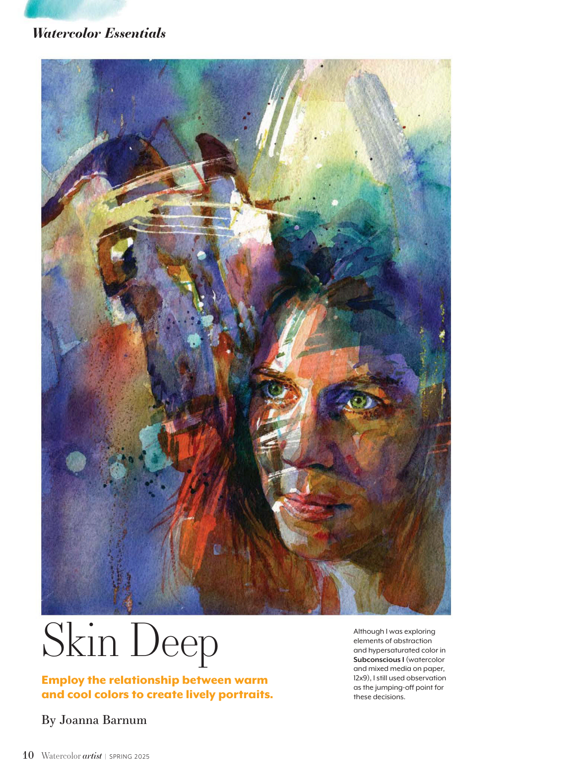 图片[12]-T1161-水彩艺术家2025年春季杂志 | Watercolor Artist Spring 2025 freemagazines top-爱画画的卷心菜