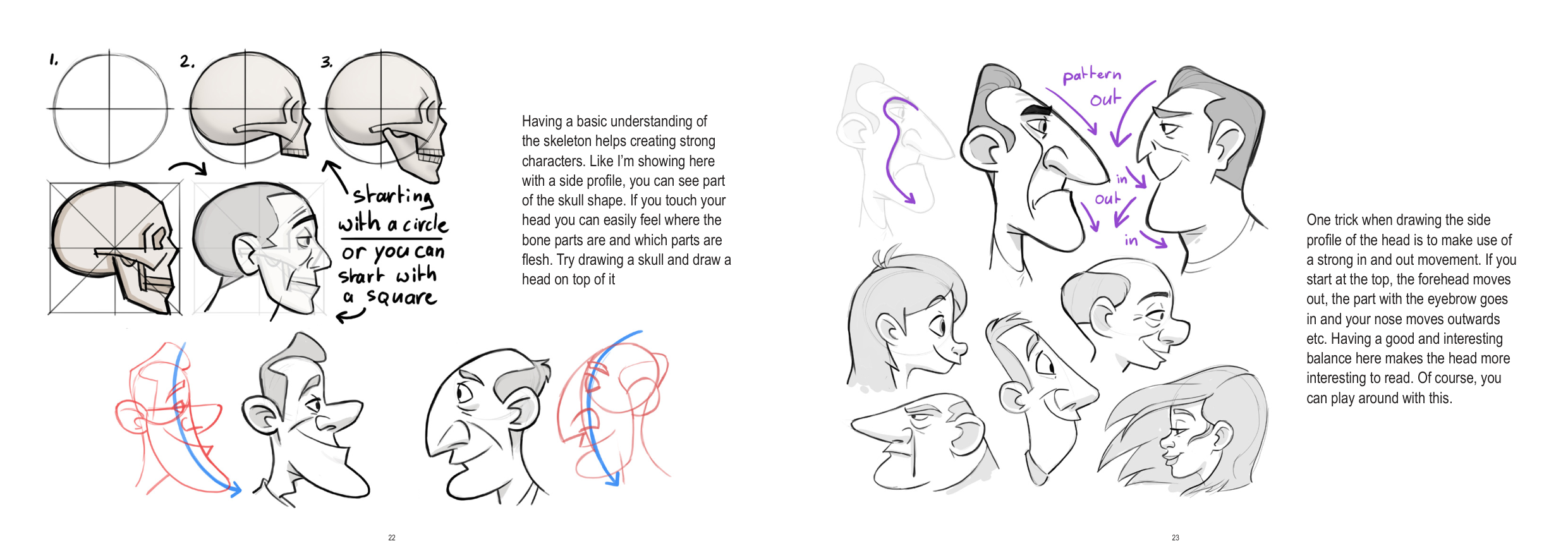图片[12]-T1194-如何绘制角色 | How to Draw Character-爱画画的卷心菜