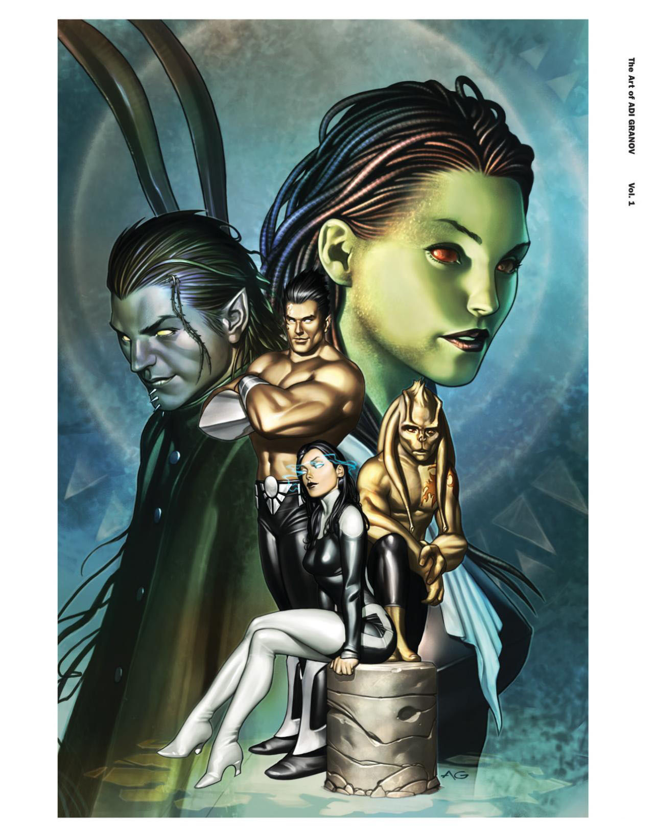图片[12]-T1198-漫威专论 阿迪·格拉诺夫的艺术 | Marvel Monograph – The Art of Adi Granov-爱画画的卷心菜