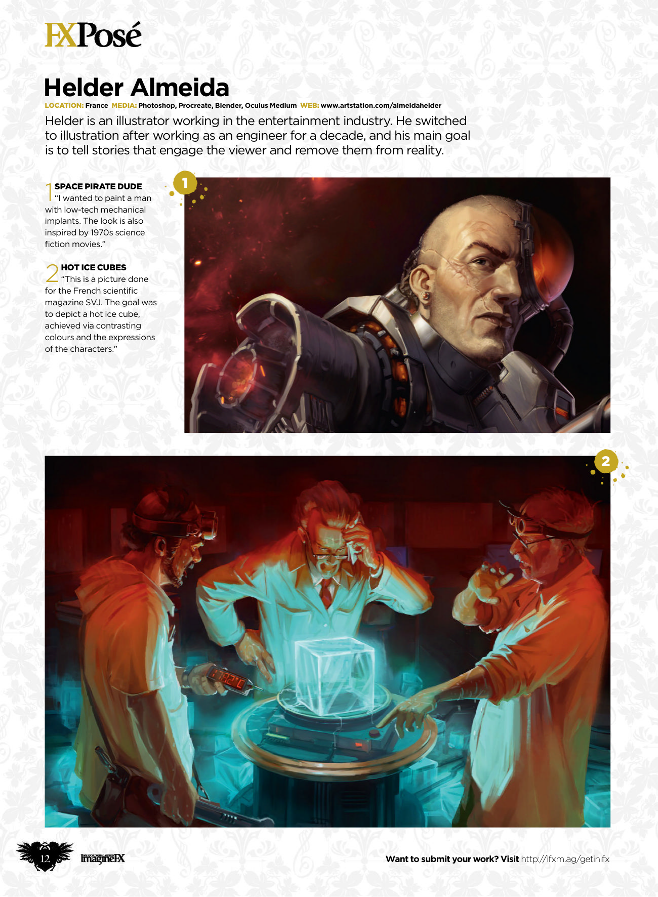 图片[12]-T120-ImagineFX 第233期 圣诞特刊 2023 | ImagineFX I233 Xmas 2023-爱画画的卷心菜
