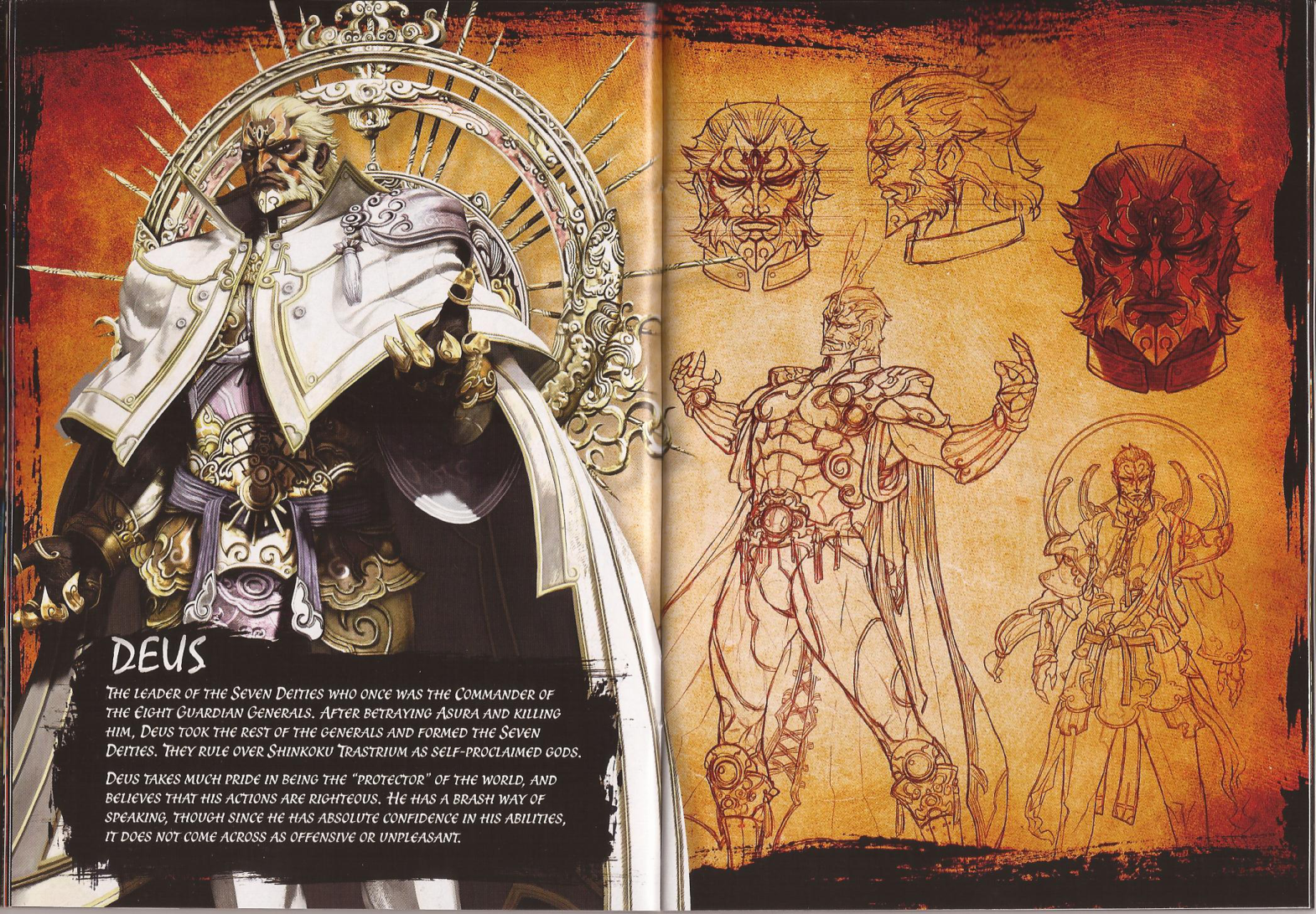 图片[12]-T1295-阿修罗之怒官方完全作品设定集 | Asura 39 s Wrath Official Complete Works Art Book-爱画画的卷心菜
