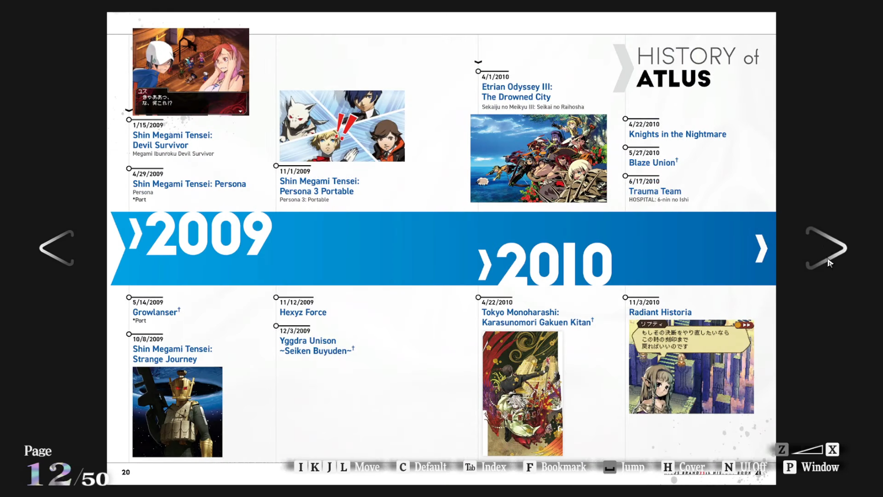 图片[12]-T1326-Atlus三十五周年数字历史书 | Atlus 35th Digital History Book-爱画画的卷心菜