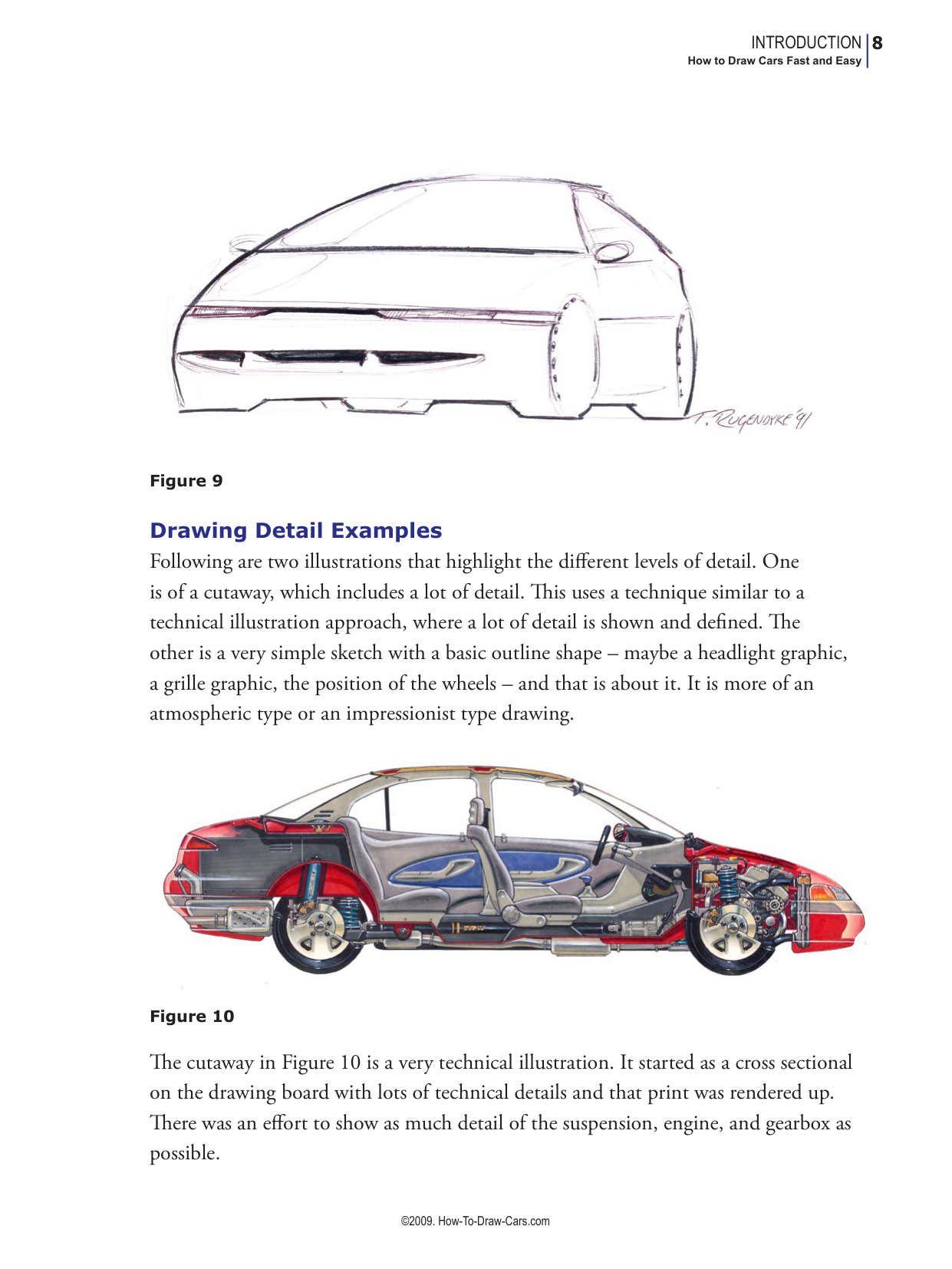 图片[12]-T1029-如何快速轻松画汽车 Tim Rugendyke 与 Andy Cheung | How To Draw Cars Fast and Easy Tim Rugendyke with Andy Cheung-爱画画的卷心菜