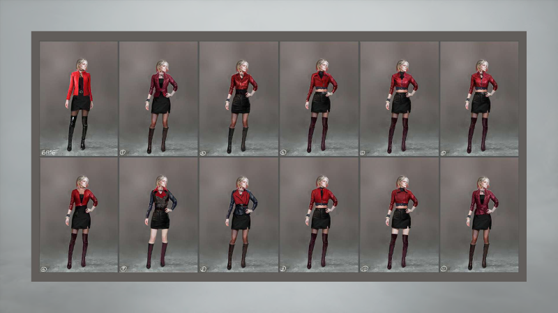 图片[12]-T1383-寂静岭2重制版设定集 | Silent Hill 2 remake Artbook-爱画画的卷心菜