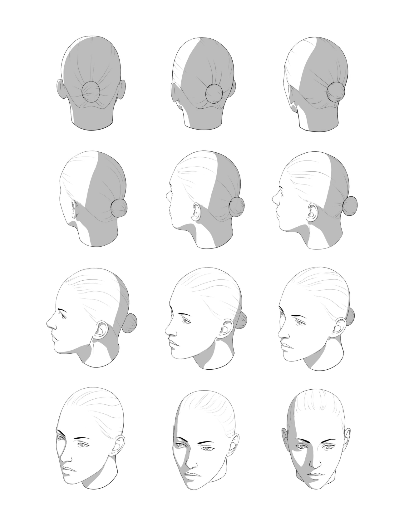 图片[12]-T1031-艺术家面部光照参考指南 Amanda Jean | An Artists Reference Guide To Lighting The Face Amanda Jean-爱画画的卷心菜