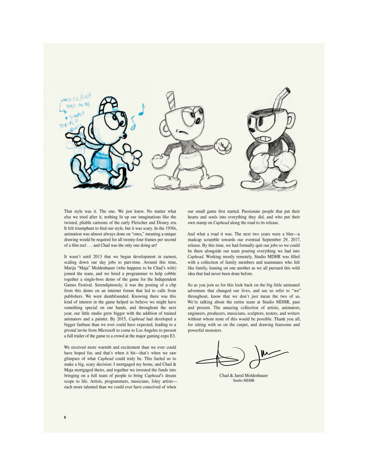 图片[12]-T1407-《茶杯头艺术设定集》 | The Art of Cuphead (Studio MDHR)-爱画画的卷心菜