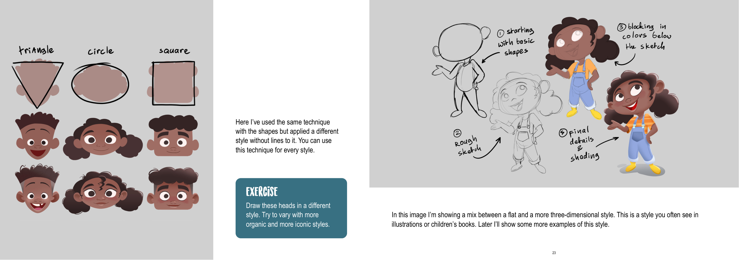 图片[12]-T1420-如何绘制风格化角色 | How to Draw Stylized Chatacters-爱画画的卷心菜