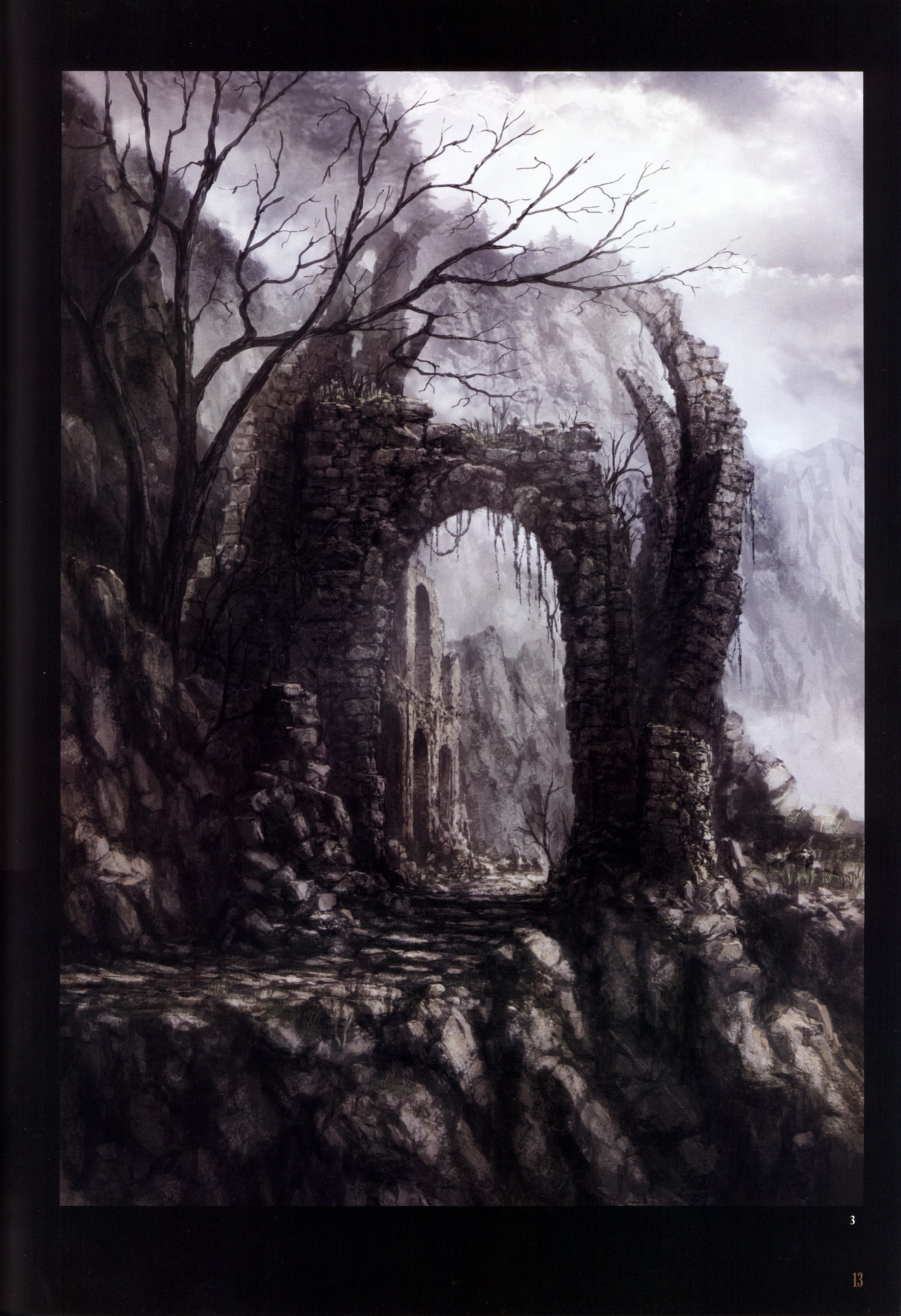 图片[12]-T1431-黑暗之魂 设定集 | Dark Souls- Design Works-爱画画的卷心菜