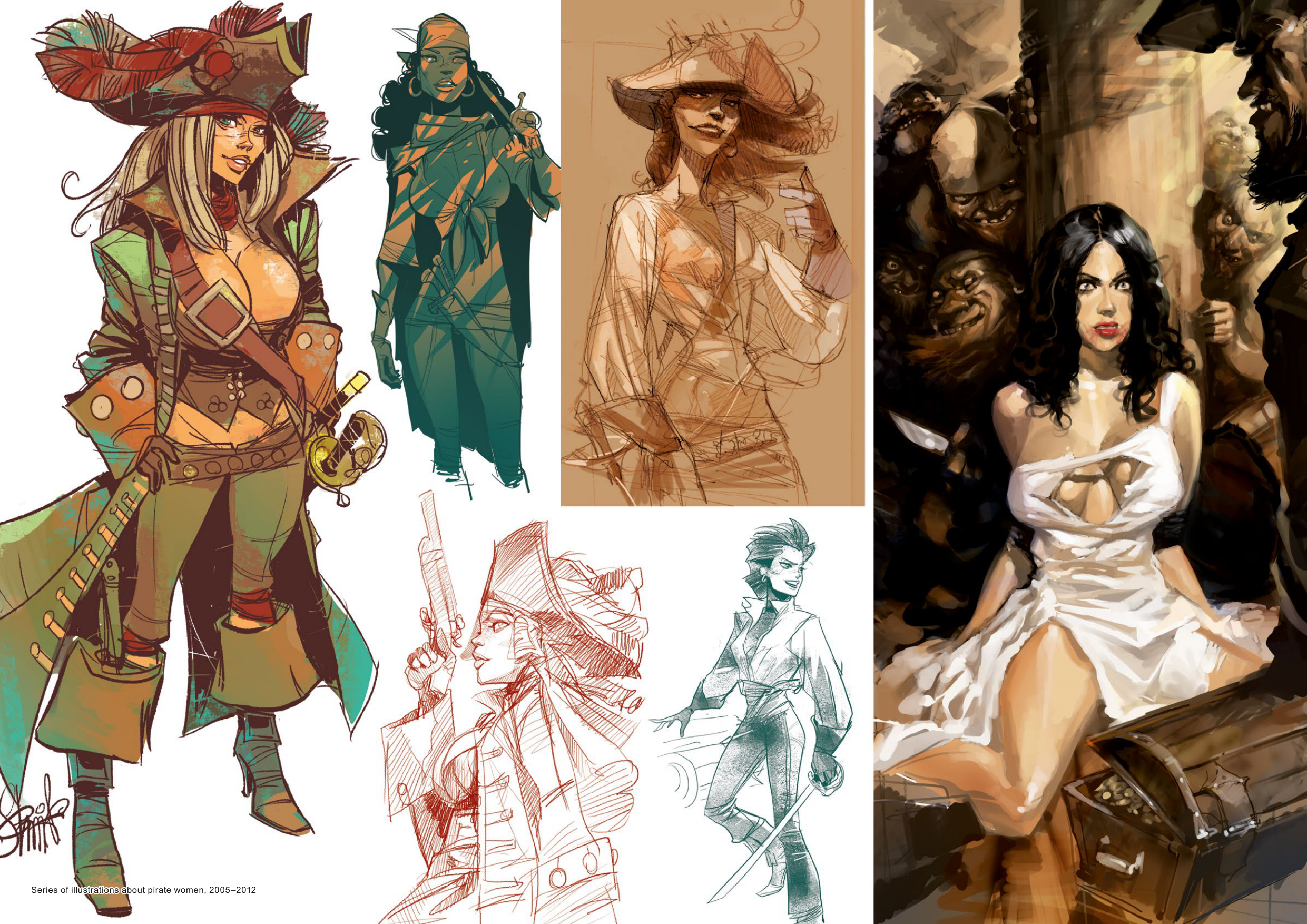 图片[12]-T1063-奥托·施密特艺术设定集扩展版 | Otto Schmidt Artbook Expanded edition-爱画画的卷心菜