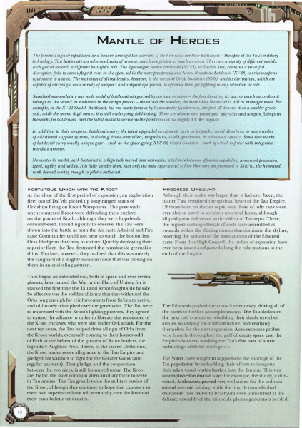 图片[12]-T1081-战锤40K 规则书 陶氏帝国 第六版 | Warhammer 40k – Codex -Tau Empire 6E-爱画画的卷心菜