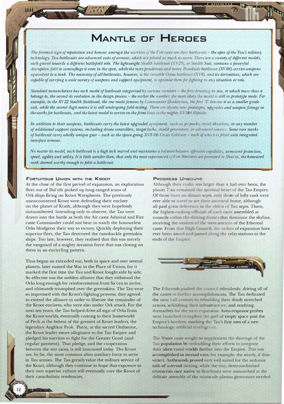 图片[12]-T1081-战锤40K 规则书 陶氏帝国 第六版 | Warhammer 40k – Codex -Tau Empire 6E-爱画画的卷心菜