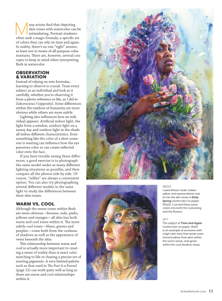 图片[13]-T1161-水彩艺术家2025年春季杂志 | Watercolor Artist Spring 2025 freemagazines top-爱画画的卷心菜