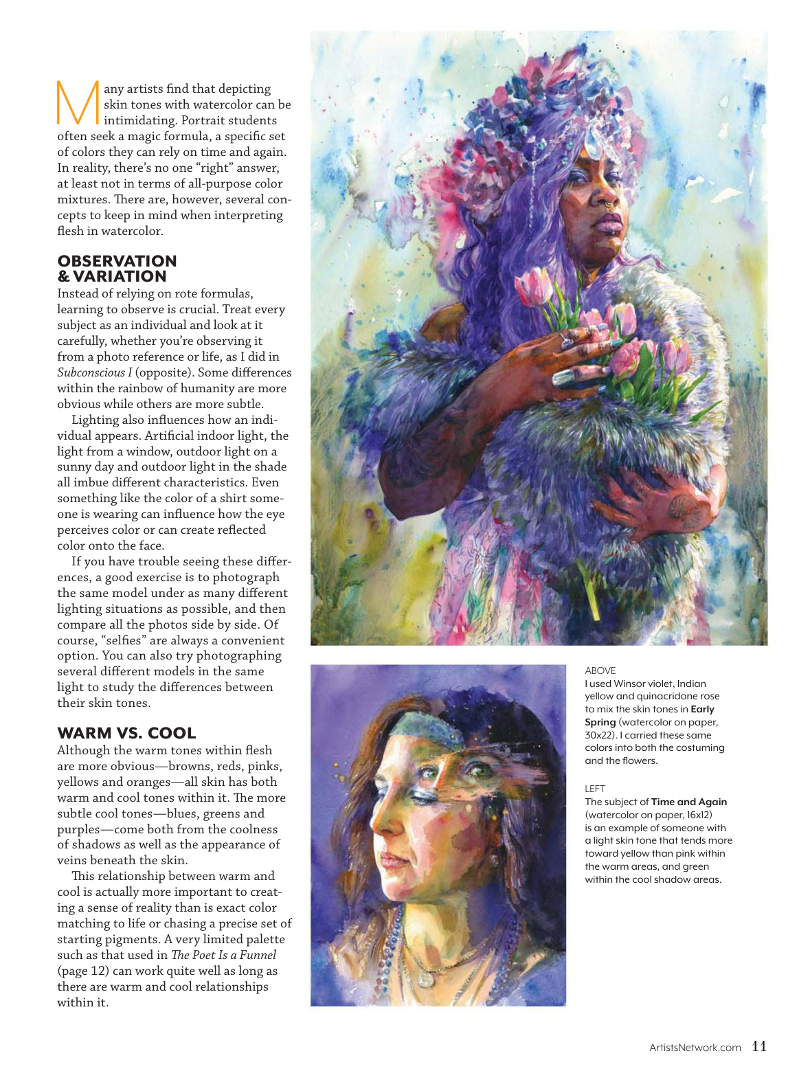 图片[13]-T1161-水彩艺术家2025年春季杂志 | Watercolor Artist Spring 2025 freemagazines top-爱画画的卷心菜