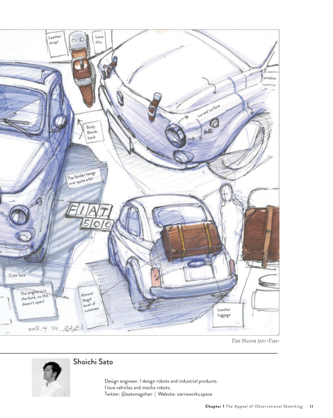 图片[13]-T1177-观测速写  作者 Mariko Higaki | Observational Sketching by Mariko Higaki-爱画画的卷心菜
