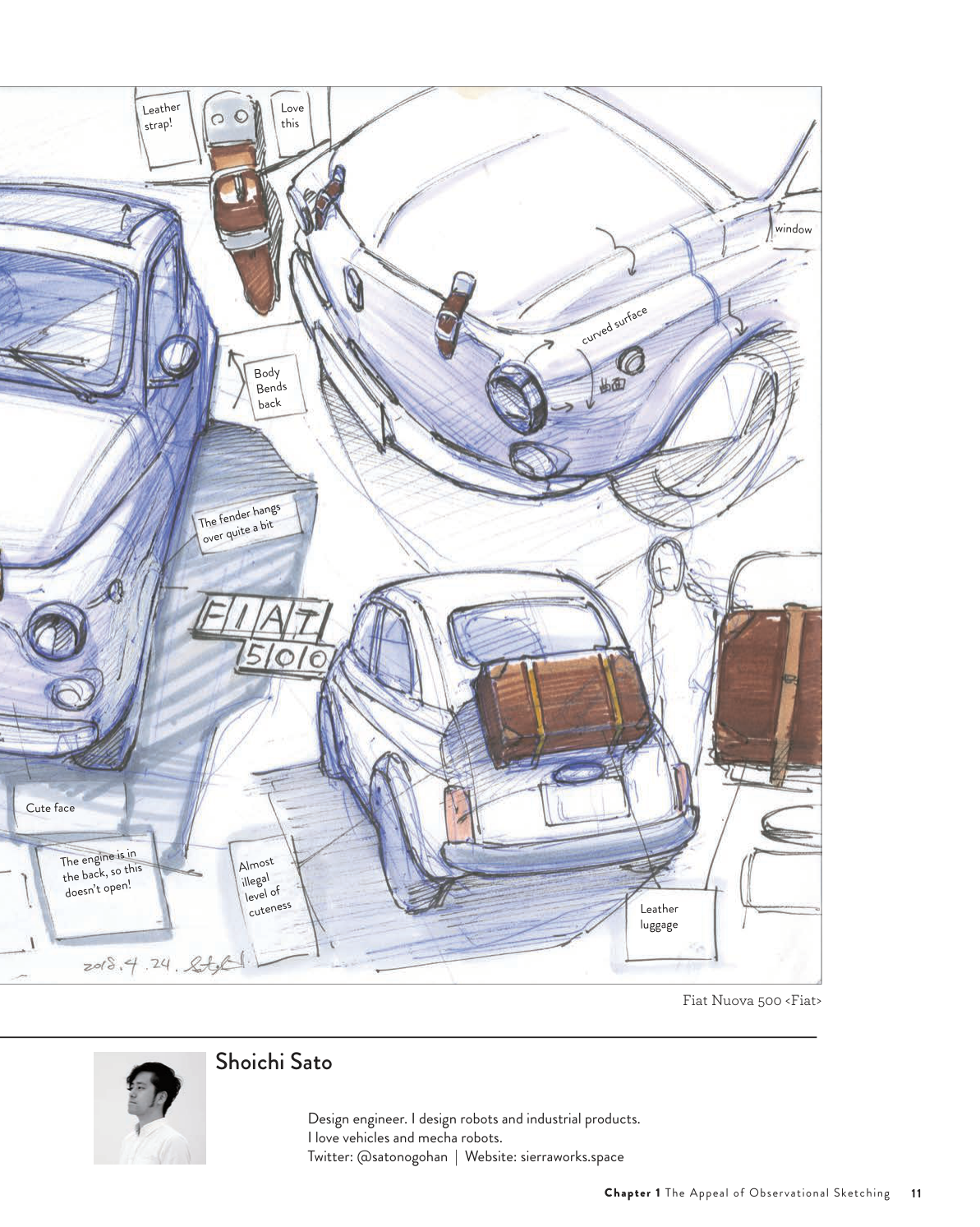 图片[13]-T1177-观测速写  作者 Mariko Higaki | Observational Sketching by Mariko Higaki-爱画画的卷心菜