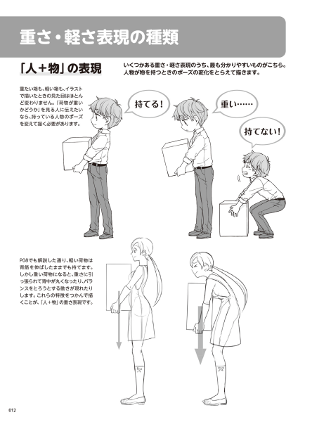 图片[13]-T1009-漫画基础素描 ：重量与轻盈的表现篇 漫画技法教程书-爱画画的卷心菜