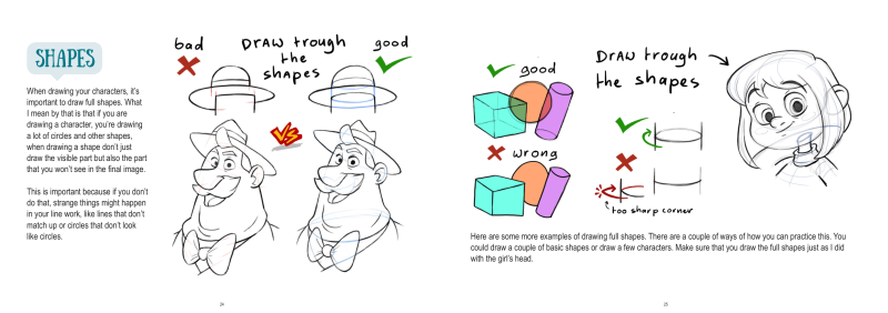图片[13]-T1194-如何绘制角色 | How to Draw Character-爱画画的卷心菜