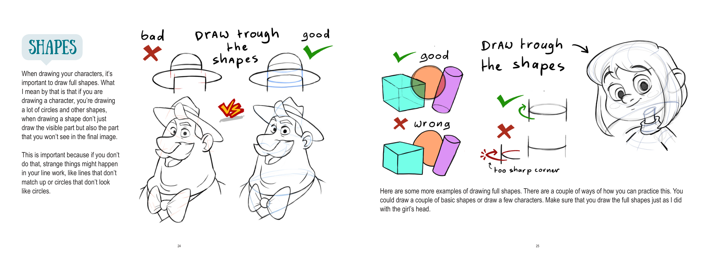 图片[13]-T1194-如何绘制角色 | How to Draw Character-爱画画的卷心菜