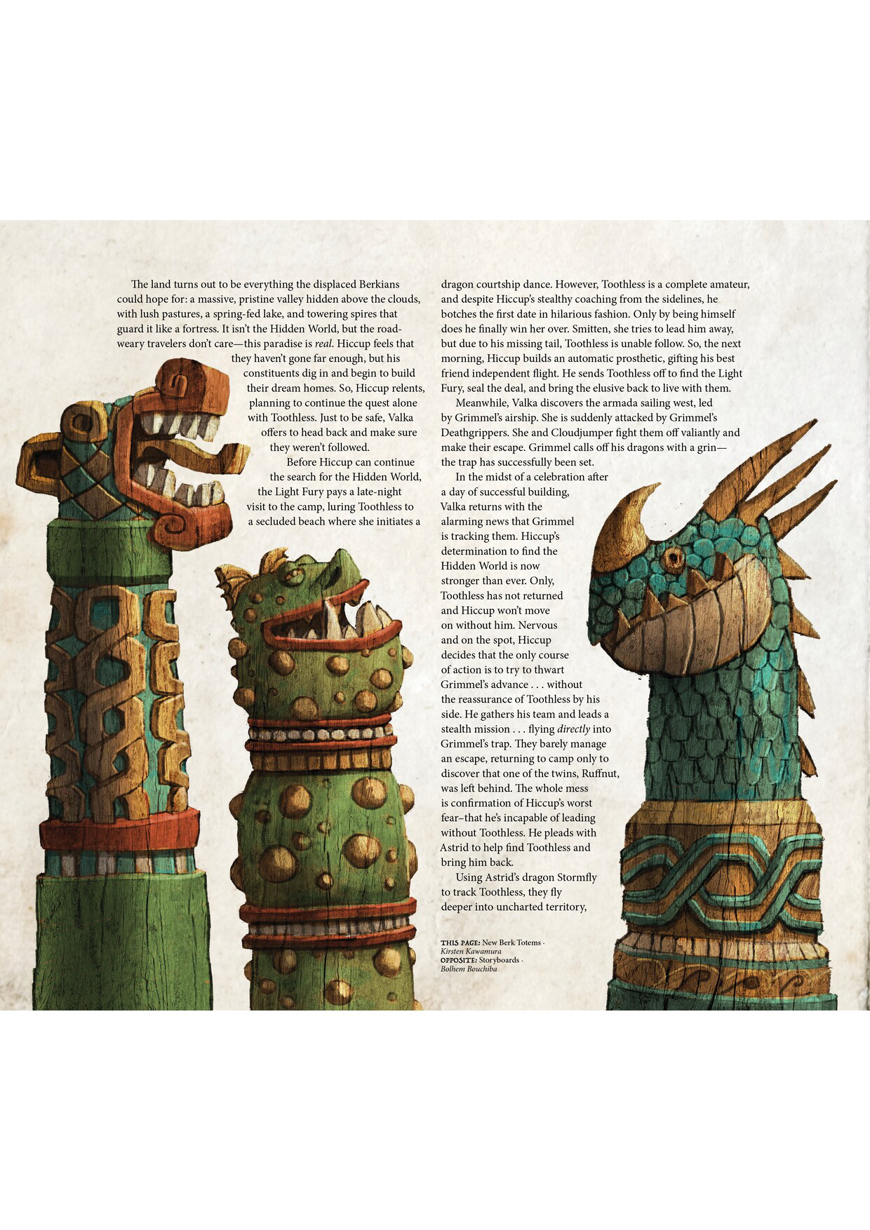 图片[13]-T1220-驯龙高手3隐秘之境艺术设定集Linda Sun | The Art of How to Train Your Dragon The Hidden World Linda Sun-爱画画的卷心菜
