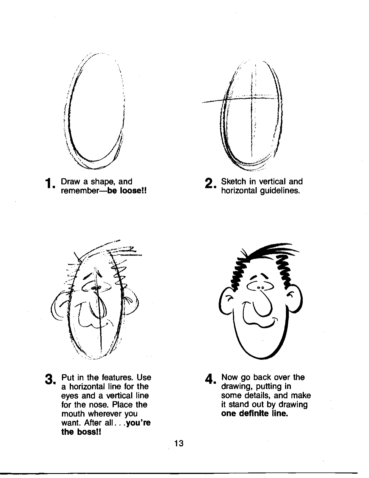 图片[13]-T125-布鲁斯·布利茨教你画布利茨漫画 | Bruce Blitz – How To Draw Blitz Cartoons-爱画画的卷心菜