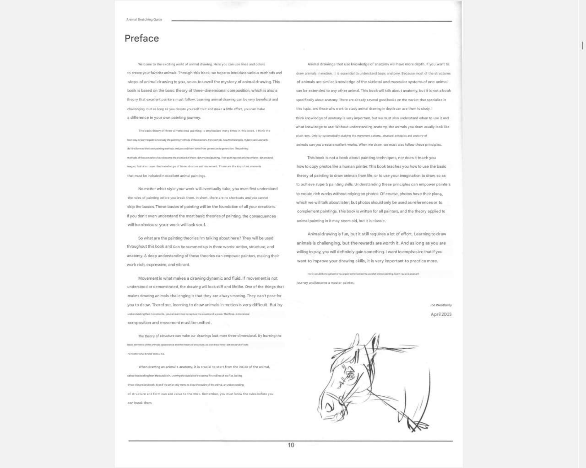图片[13]-T1256-《Weatherly动物绘画指南》 | Weatherly guide of Animal Drawing-爱画画的卷心菜