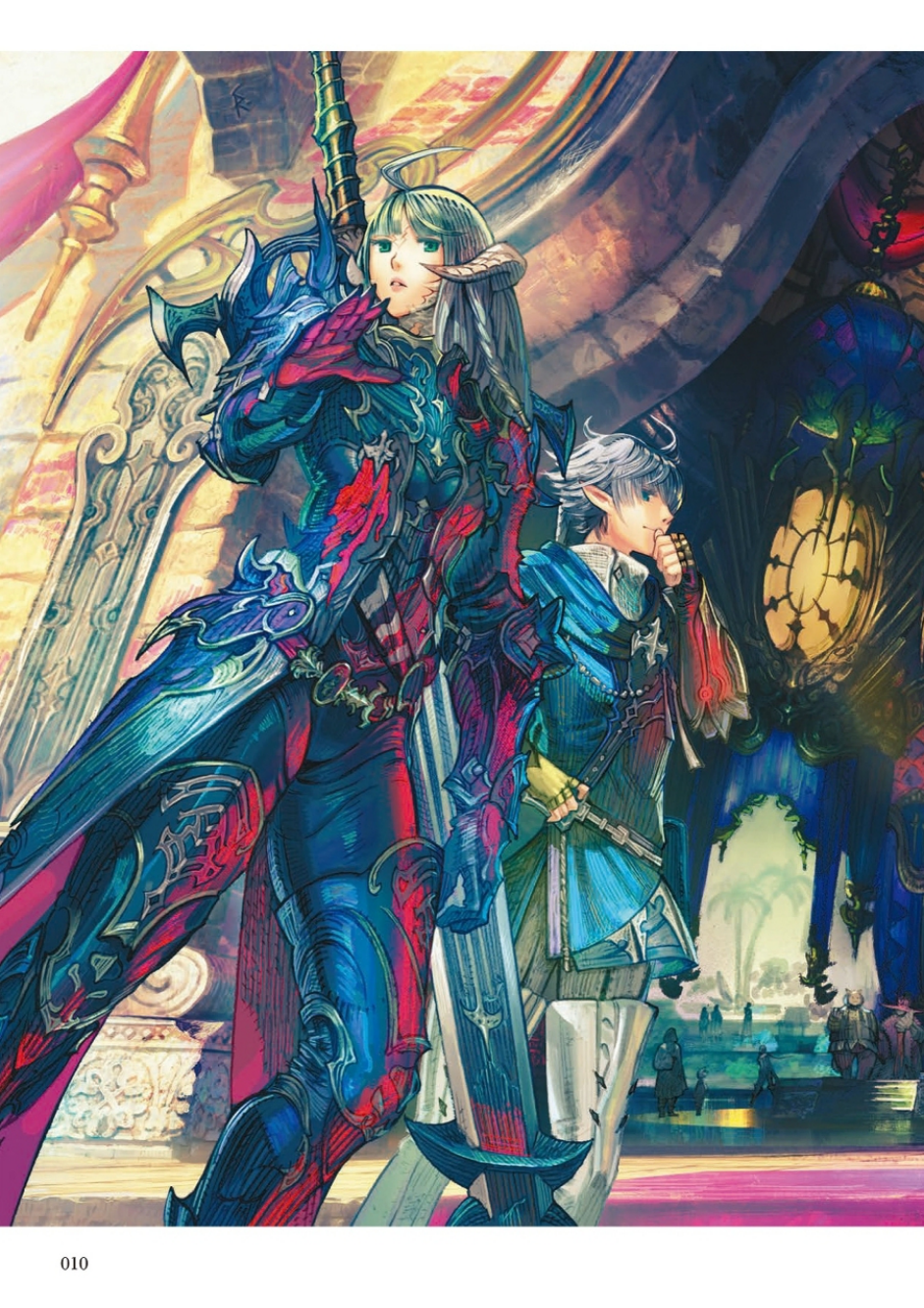 图片[13]-T1261-最终幻想十四 暗影之逆焰 反思之艺 历史 | Final Fantasy XIV Shadowbringers The Art of Reflection Histori-爱画画的卷心菜