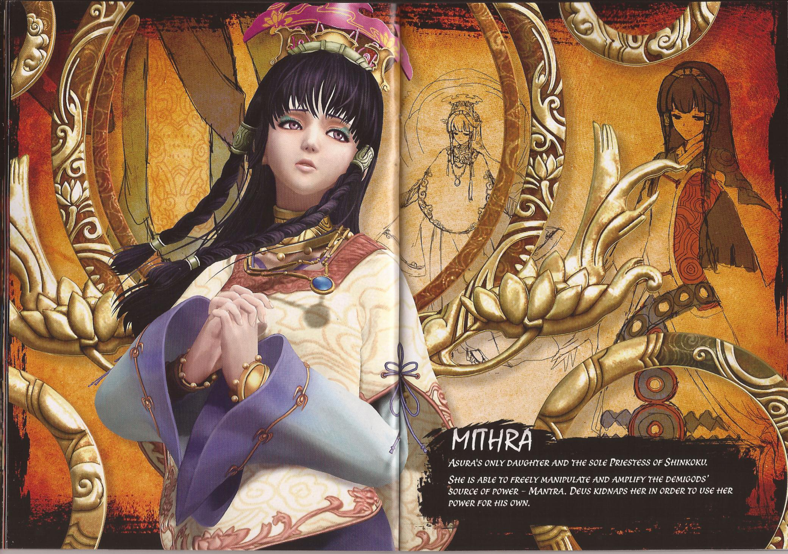 图片[13]-T1295-阿修罗之怒官方完全作品设定集 | Asura 39 s Wrath Official Complete Works Art Book-爱画画的卷心菜