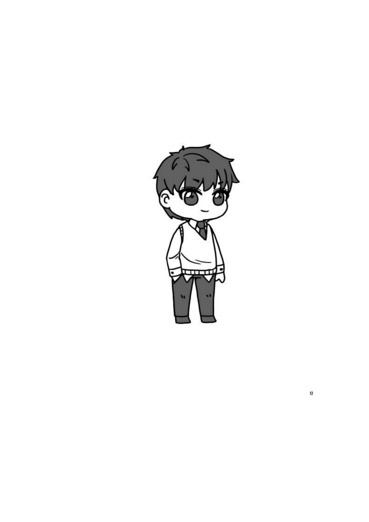 图片[13]-T1314-如何绘制Q版学画超可爱Q版角色 | How To Draw Chibi Learn Drawing Supercute Chibi Characte-爱画画的卷心菜