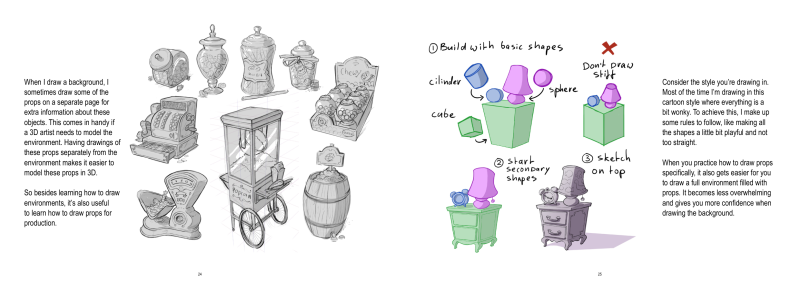 图片[13]-T1316-环境绘制教程 | How to Draw Environments-爱画画的卷心菜