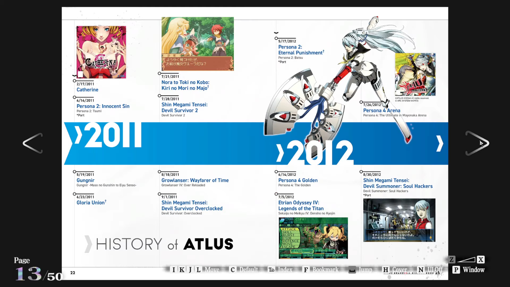 图片[13]-T1326-Atlus三十五周年数字历史书 | Atlus 35th Digital History Book-爱画画的卷心菜