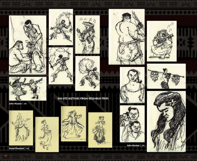 图片[13]-T1356-《海洋奇缘艺术设定集》 | The Art of Moana by Jessica Julius, Maggie Malone, John Lasset-爱画画的卷心菜