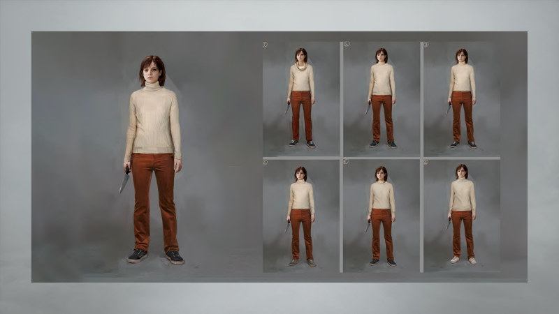 图片[13]-T1383-寂静岭2重制版设定集 | Silent Hill 2 remake Artbook-爱画画的卷心菜